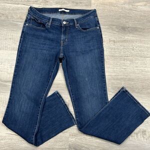 Levi's Women's Straight Leg Jeans - Dark Blue